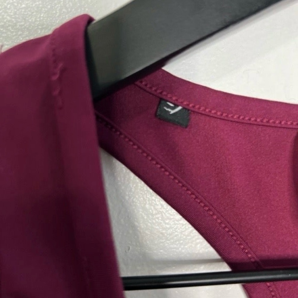 Gymshark Fit Berry Red Sports Bra - Picture 5 of 6
